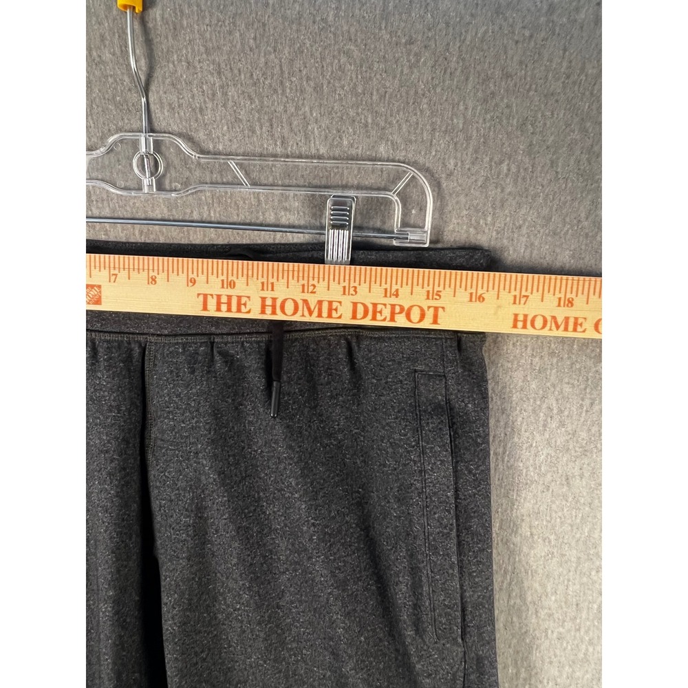 Lululemon ABC Straight Leg Pants Mens Large Charcoal Heather Grey Drawstring - Picture 4 of 6